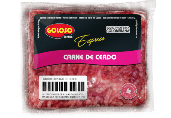 Molida de cerdo especial